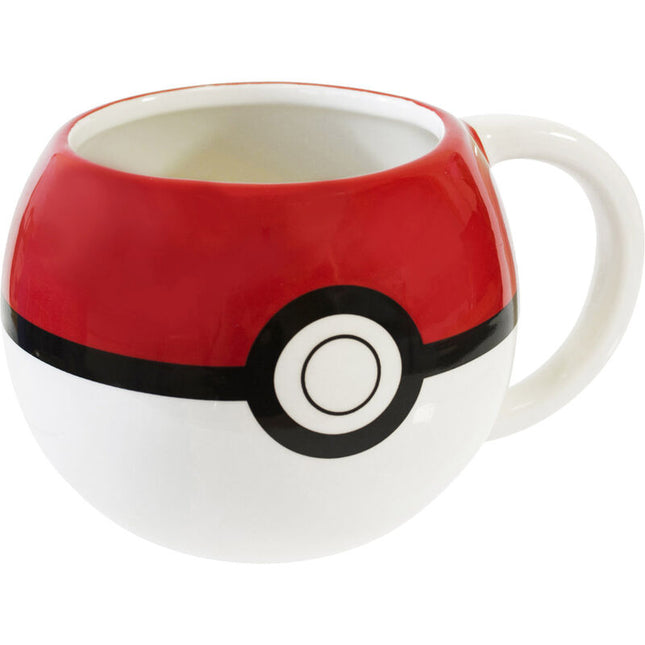 Taza 3D Poke Ball Pokemon 445ml