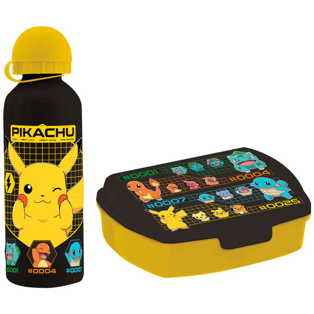 Sandwichera cantimplora aluminio Pokemon 500ml