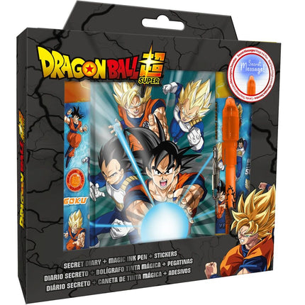 Diario boligrafo magico Dragon Ball Super