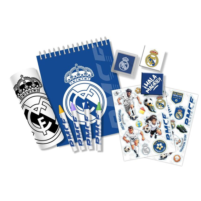 Maletin 3D papeleria Real Madrid