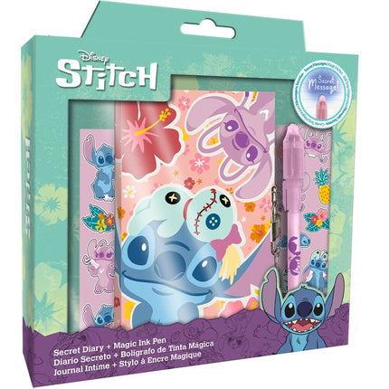 Diario Boligrafo magico Stitch Disney