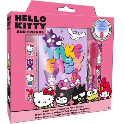 Diario boligrafo magico Hello Kitty and Friends