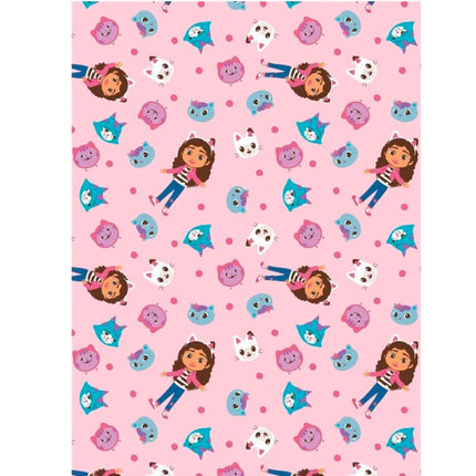 Manta coralina La Casa de Munecas de Gabby 110x150cm