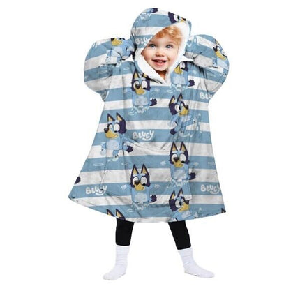Bata sudadera oversize Bluey infantil