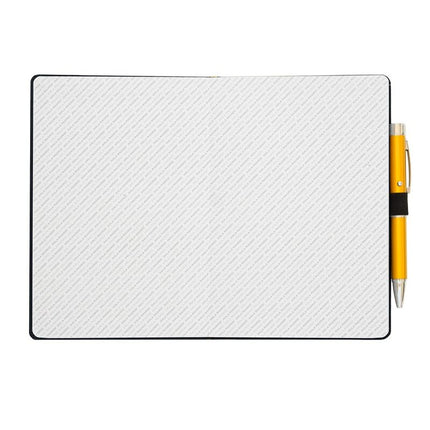 Cuaderno A5 premium boligrafo proyector Real Madrid
