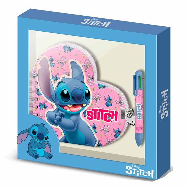 Diario Boligrafo Stitch Disney
