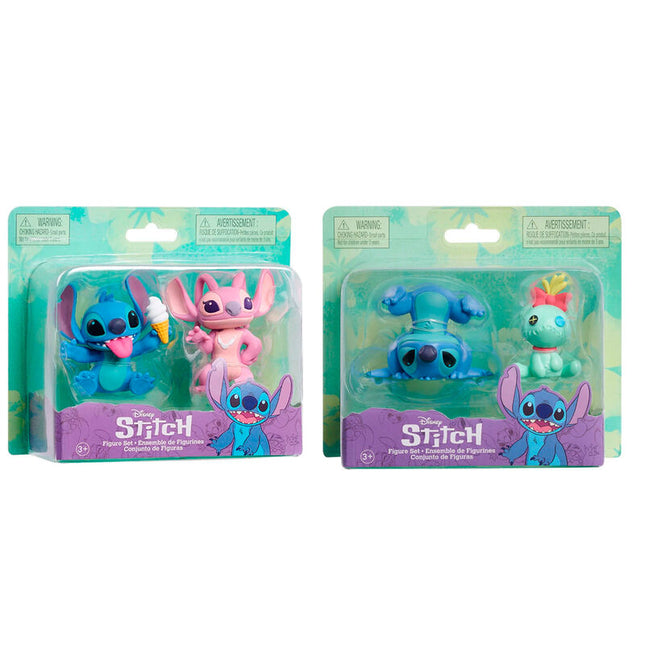 Blister 2 figuras Stitch Disney 75cm surtido