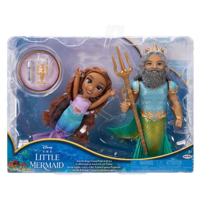 Muneca Ariel Triton La Sirenita Disney 15cm