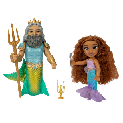 Muneca Ariel Triton La Sirenita Disney 15cm