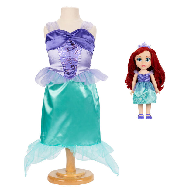 Muneca Ariel Disfraz La Sirenita Disney 38cm
