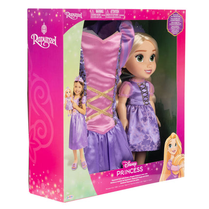 Muneca Rapunzel 38cm Disfraz Disney