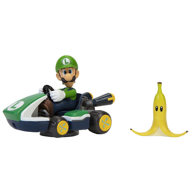 Figura Luigi Kart megagiros Mario Kart 65cm