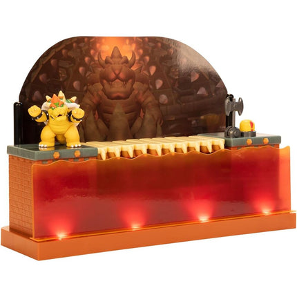 Playset Batalla contra Bowser Deluxe Super Mario Bros