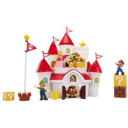 Playset Castillo Deluxe Reino Champinon Super Mario Bros