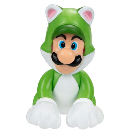Figura Luigi Felino Super Mario Nintendo 65cm