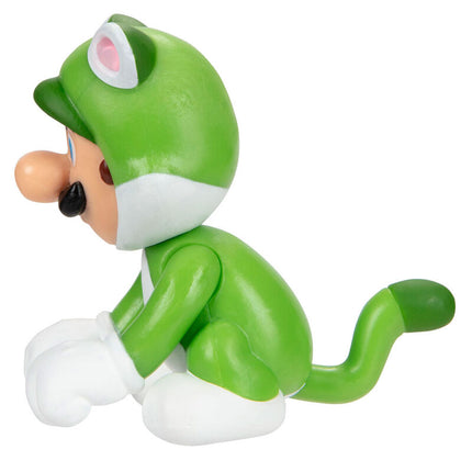 Figura Luigi Felino Super Mario Nintendo 65cm