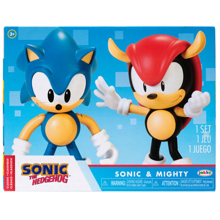 Set figuras Sonic Mighty Sonic The Hedgehog 10cm