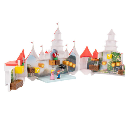 Playset Castillo del Reino Champion 2 figuras Super Mario Bros