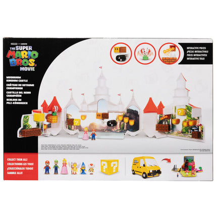 Playset Castillo del Reino Champion 2 figuras Super Mario Bros