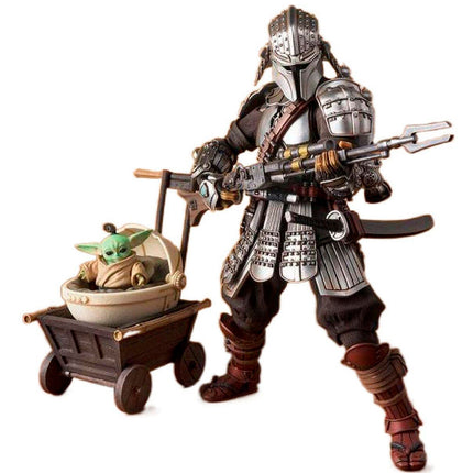 Figura Ronin Mandalorian Beskar Armor Grogu Star Wars 18cm
