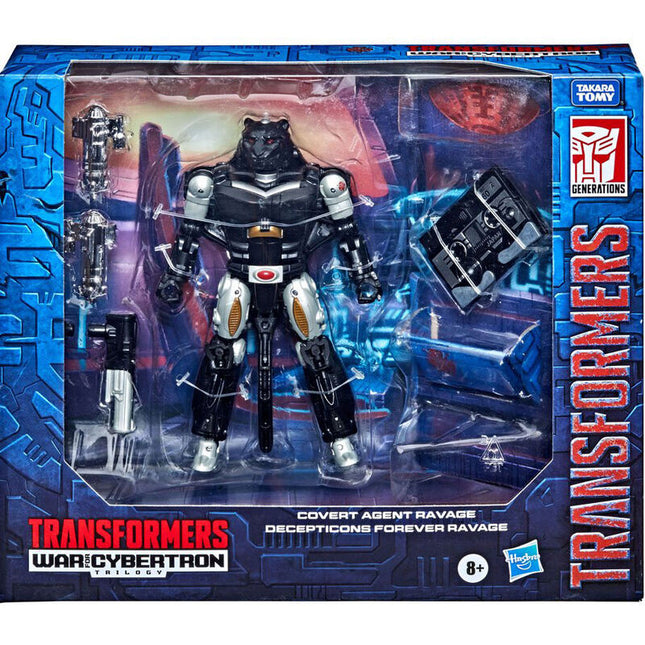 Blister figura Covert Agent Ravage Decepticon Forever Ravage War From Cybertron Transformers 15cm