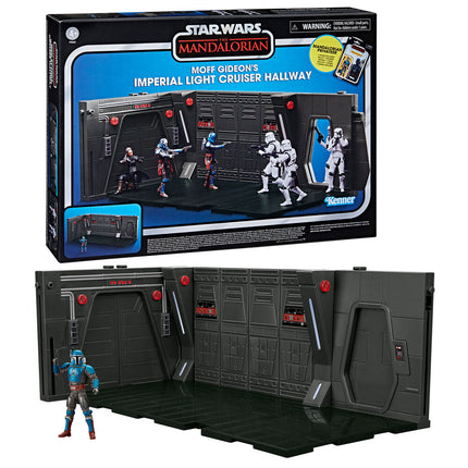 Playset Moff Gideons Imperial Light Cruiser Hallway figura Mandalorian Privateer Star Wars 95cm