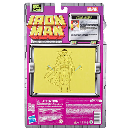 Figura Count Nefaria Iron Man Marvel 15cm