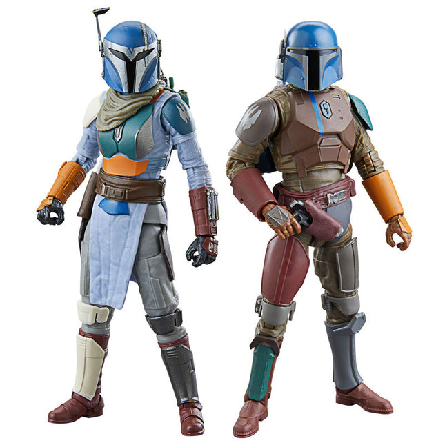 Blister 2 figuras Mandalorian Shriek Hawk Trainers The Mandalorian Star Wars 15cm