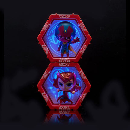 Set Figuras led WOW POD Vision Scarlet Marvel