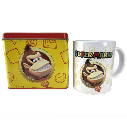 Hucha taza Donkey Kong Super Mario Bros Nintendo