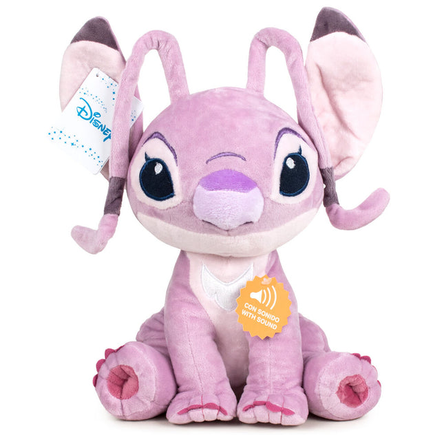 Peluche Angel Stitch Disney soft 40cm