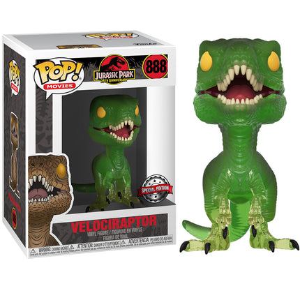 Set figura POP Tee Jurassic Park Velociraptor Exclusive