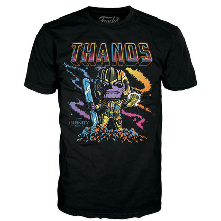 Set figura POP Tee Marvel Infinity Saga Thanos Exclusive