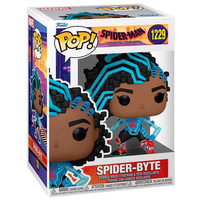 Figura POP Marvel Spiderman Across the Spiderverse Spider Byte