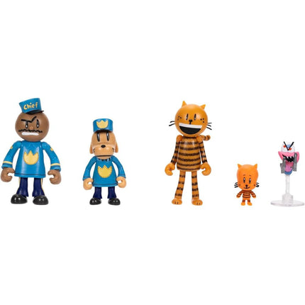 Blister 5 figuras Polican 6cm