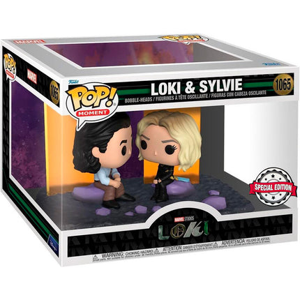Figura POP Moment Marvel Loki Loki and Sylvie Exclusive