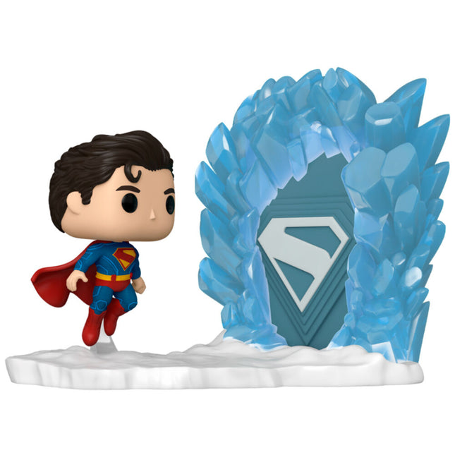 Figura POP Moment DC Comics Superman Superman and Fortress of Solitude