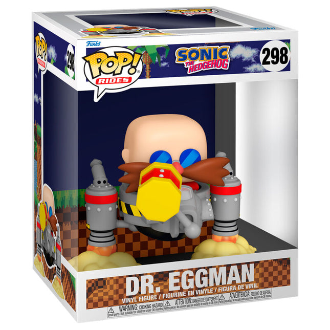 Figura POP Ride Deluxe Sonic the Hedgehog Dr Eggman
