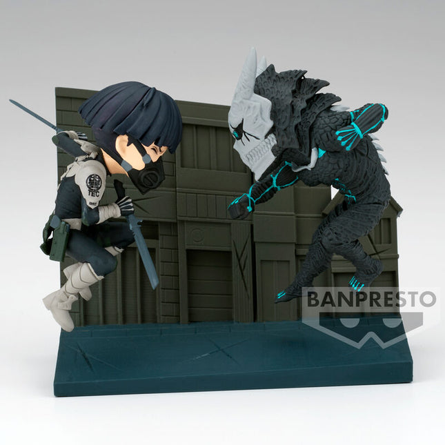 Figura Soshiro Hoshina VS Kaiju N 8 Log Stories Kaiju No 8 8cm