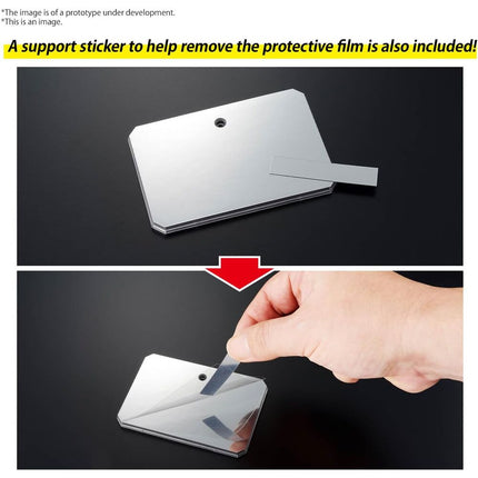 Base Exhibicion Action Base 6 Transparente con Pegatinas Espejo