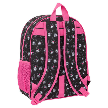 Mochila Kuromi Hello Kitty adaptable 42cm
