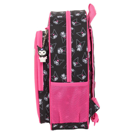 Mochila Kuromi Hello Kitty adaptable 34cm