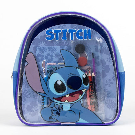 Set papeleria mochila Stitch Disney