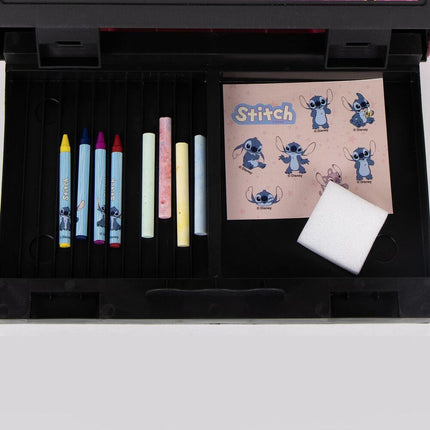 Set papeleria portatil Stitch Disney