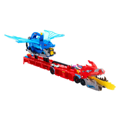 Pista City Dragon Transportador Hot Wheels