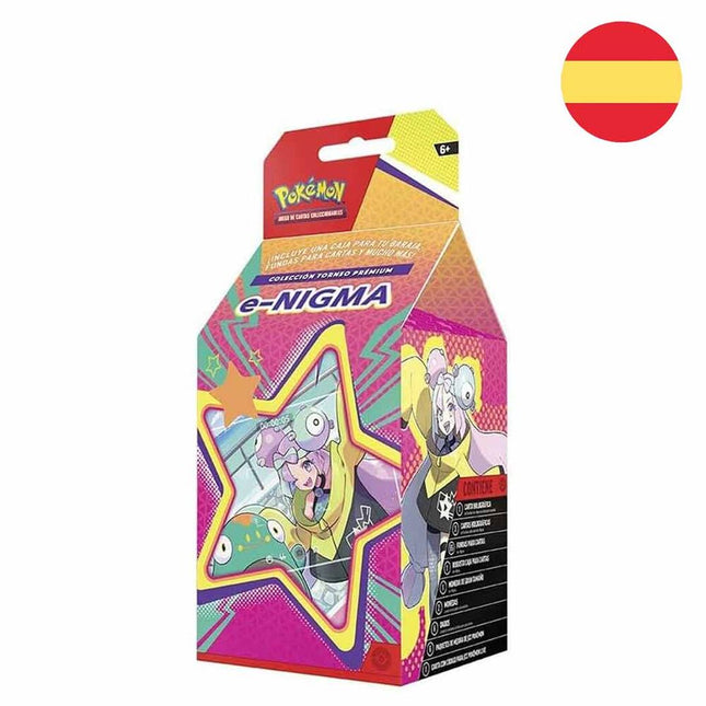 Estuche juego cartas coleccionables Iono Tournament Pokemon espanol