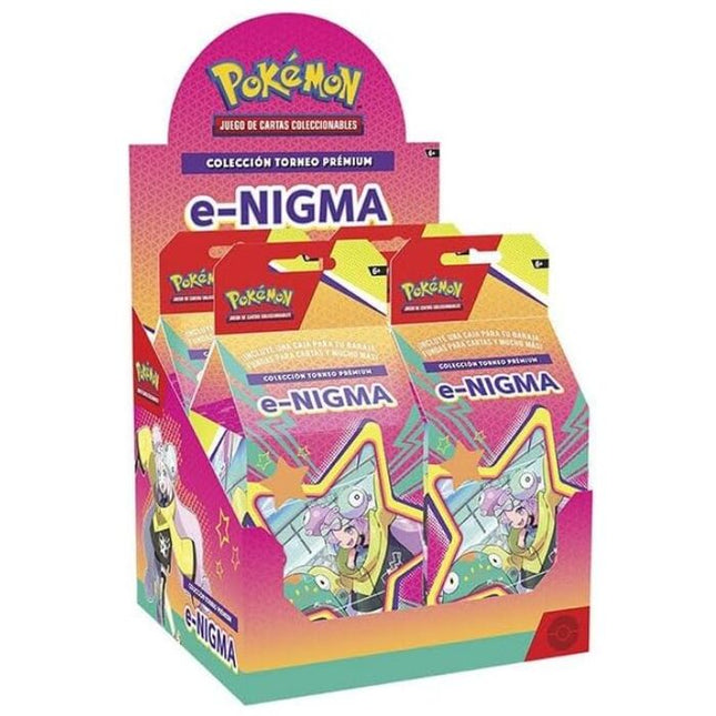 Estuche juego cartas coleccionables Iono Tournament Pokemon espanol