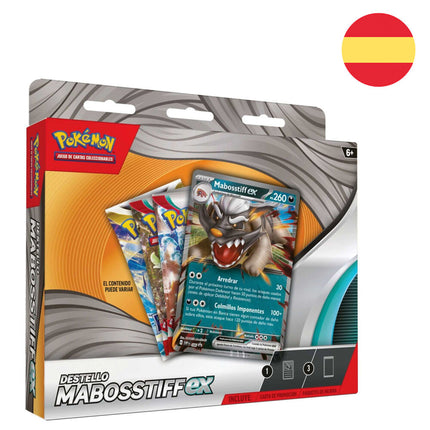 Juego cartas Mabosstiff ex Pokemon espanol