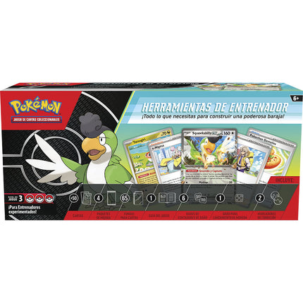 Estuche juego cartas coleccionables Herramientas de Entrenador Pokemon espanol