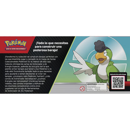 Estuche juego cartas coleccionables Herramientas de Entrenador Pokemon espanol